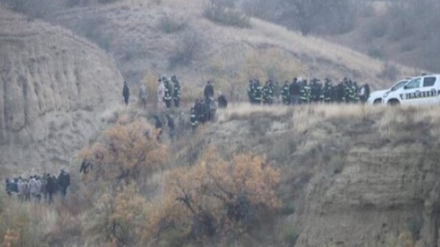 Gürcistan'da düşen uçakta arama çalışmaları sona erdi